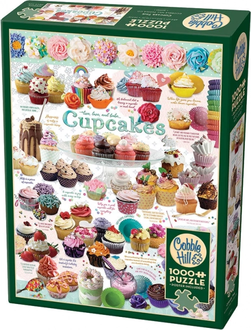 Puzzle Cobble Hill Tempo per Cupcake 1000 Pezzi