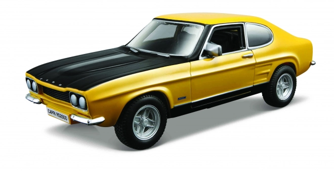 Modellino Auto Ford Capri RS2600 1970 Giallo