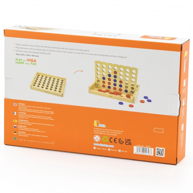 Gioco di Logica VIGA 4 in Fila