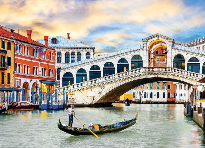 Puzzle Ponte Di Rialto Venezia 1000 Pezzi