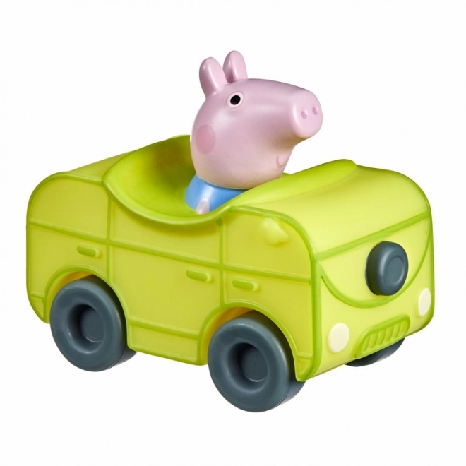 Mini veicoli di Peppa Pig – Camper giallo con il fratellino Tom