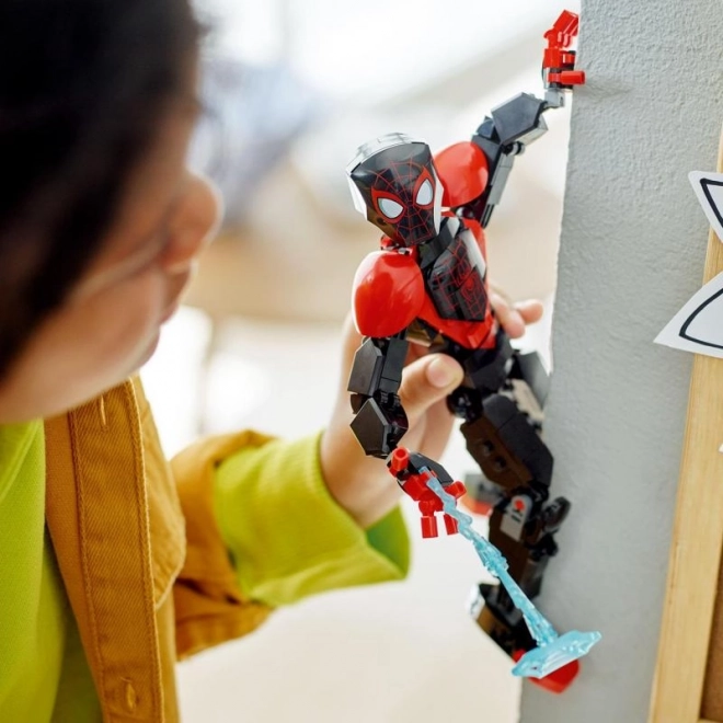 Figura LEGO Marvel Spiderman di Miles Morales