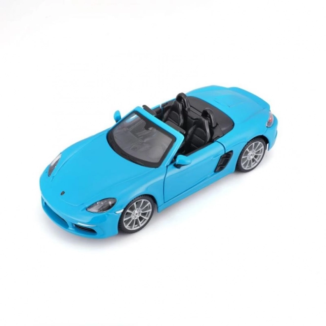 Modello Porsche 718 Boxster Scala 1:24 Blu