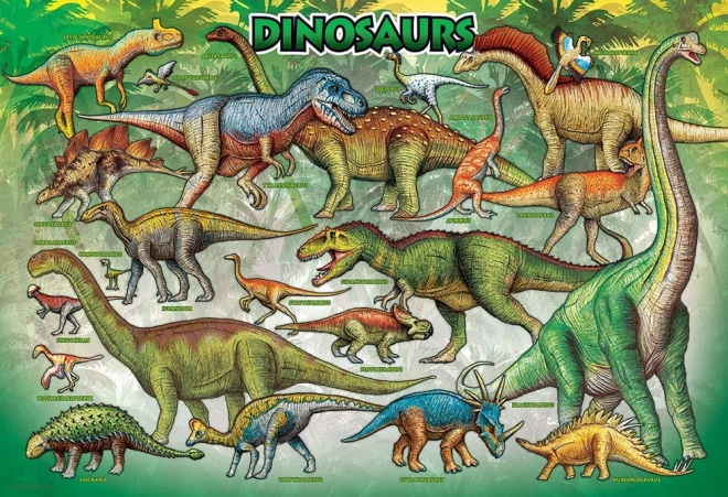 Puzzle in box termico dei Dinosauri 100 pezzi