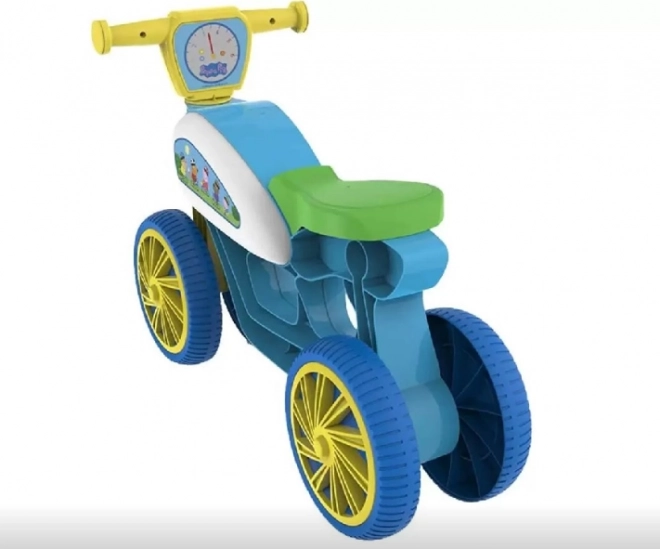 Bicicletta senza pedali Mini Custom Peppa Pig blu