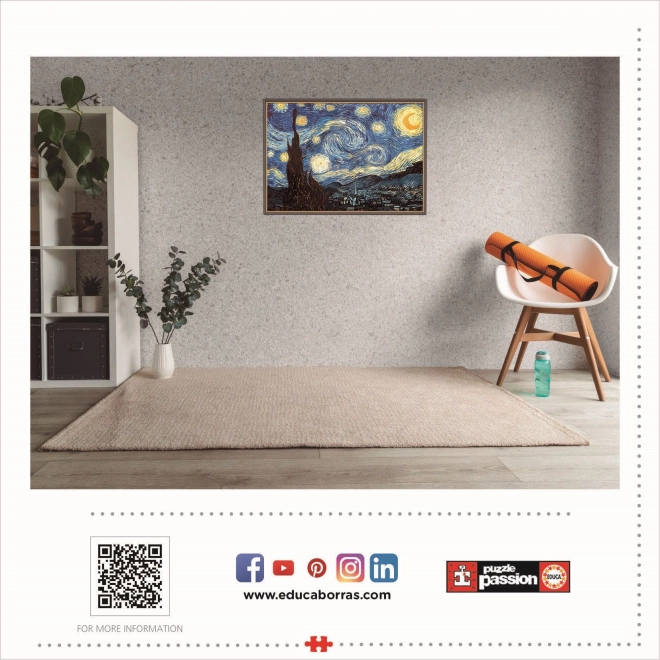 Puzzle Notte Stellata EDUCA 1000 Pezzi