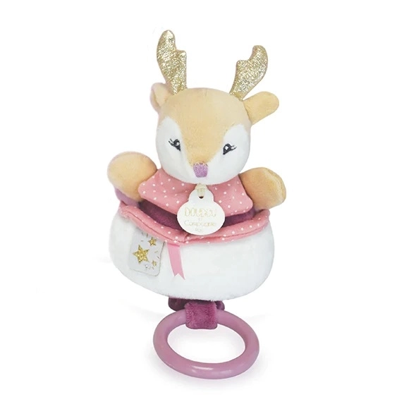 Doudou giocattolo musicale in peluche 20 cm