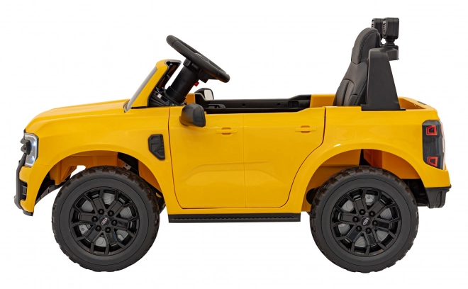 Auto per bambini Ford Ranger giallo