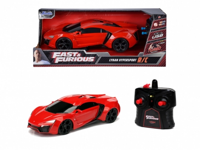 Auto radiocomandato Lykan Hypersport di Fast & Furious in scala 1:16