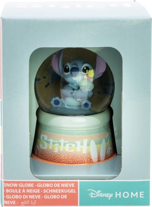 Palla di neve con motivo Stitch