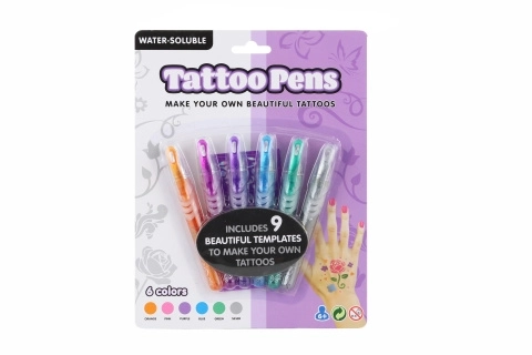 Set di penne per tatuaggi per bambini