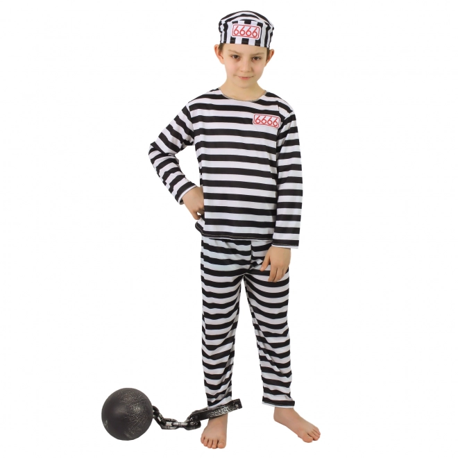 Costume bambino prigioniero taglia S