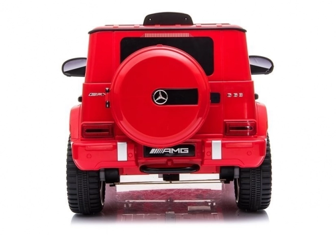 Mercedes G63 AMG Rosso con Batteria per Bambini