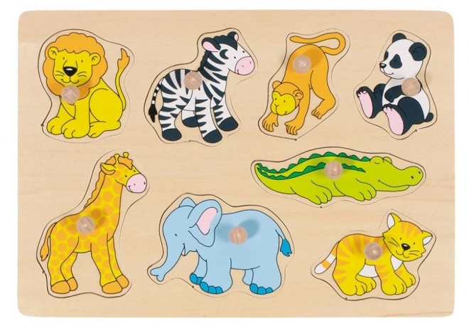 Puzzle con Manopole Zoo