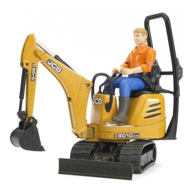 Miniescavatore cingolato con cabina girevole