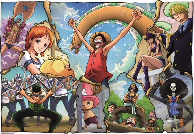 Puzzle anime CLEMENTONI: One Piece 500 pezzi