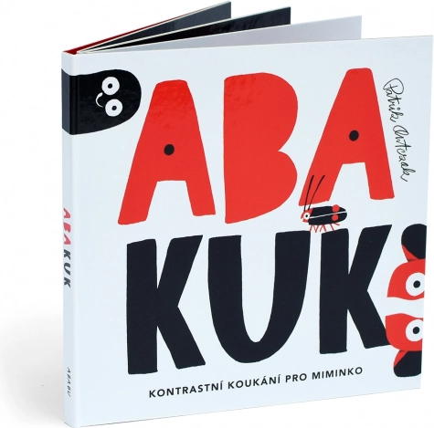 Ababu Leporello a contrasto per neonati con illustrazioni di Patrik Antczak