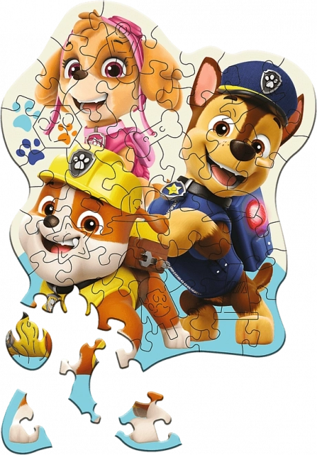 Puzzle di legno 50 pezzi Paw Patrol