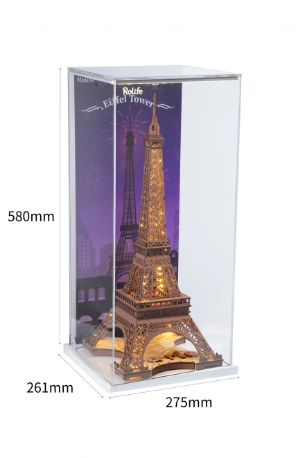 RoboTime puzzle 3D di legno Torre Eiffel notturna