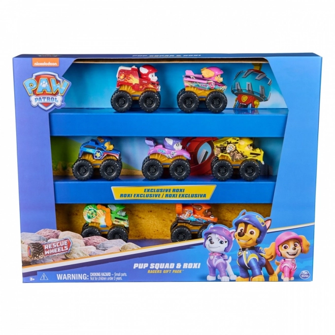 Set regalo Paw Patrol Squadra di Cuccioli Grandi Ruote