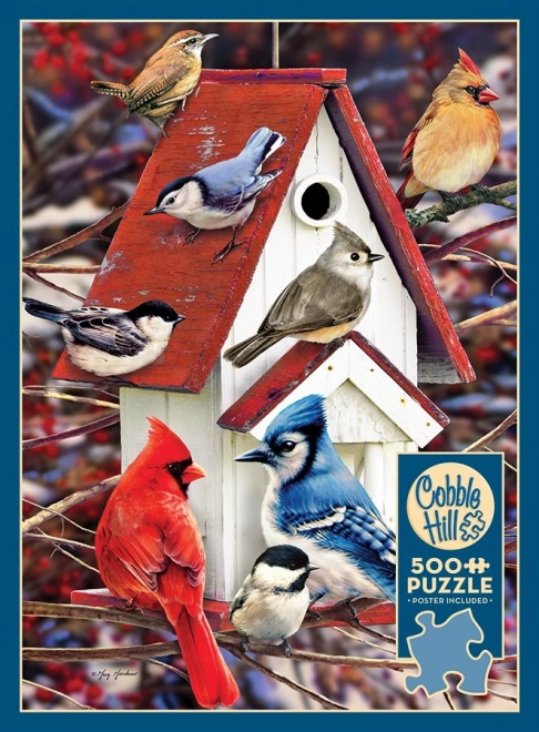 Cobble Hill Puzzle Casetta Invernale 500 Pezzi