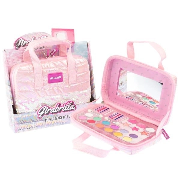 Borsa Make Up Girabrilla rosa chiaro