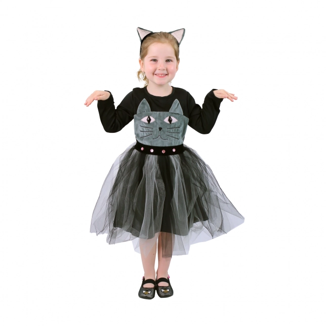 Costume gatto bambino taglia S