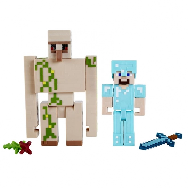 doppio pacchetto figure Minecraft