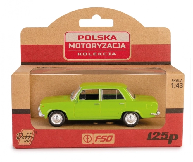 Auto d'epoca Fiat 125p verde