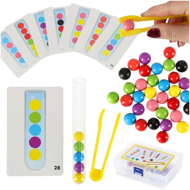 Gioco Educativo Montessori Palline Colorate