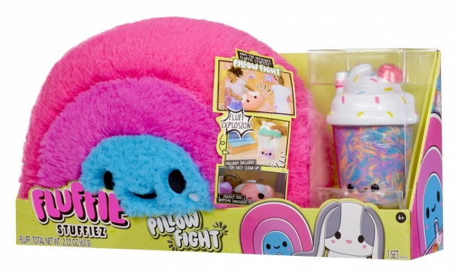Cuscino Fluffie Stuffiez Pillow Fight Arcobaleno