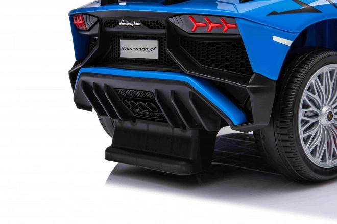 Camminatore spingente Lamborghini Aventador SV blu