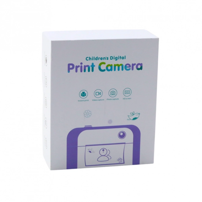 Fotocamera istantanea con stampa termica Gatino rosa