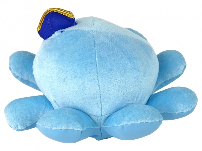 Peluche Polpo Luci Suoni Blu