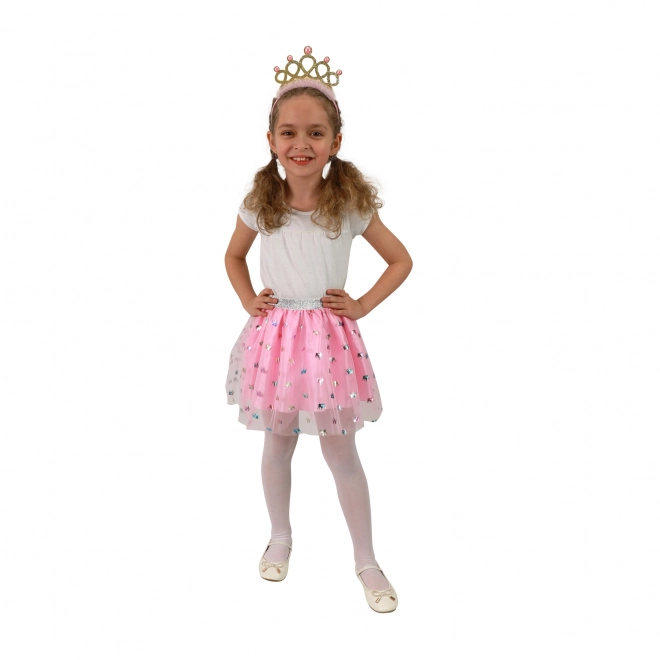 Costume Tutu Principessa con Cerchietto