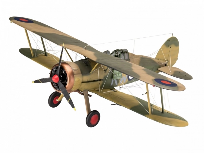 Modello plastico Gloster Gladiator Mk.II