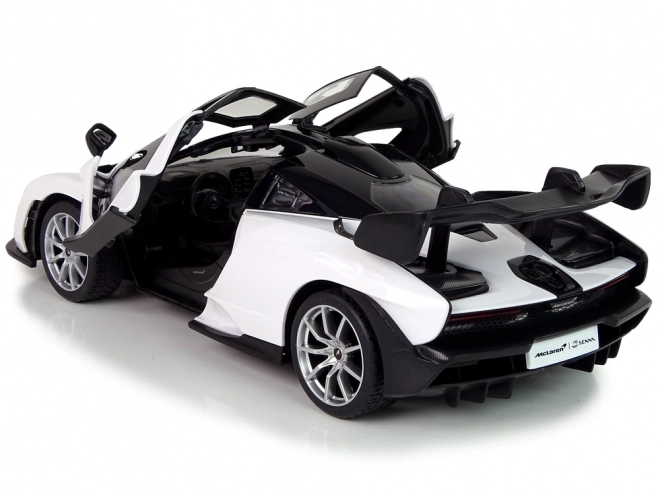 Auto R/C McLaren Senna Rastar 1:14 bianco con controllo remoto