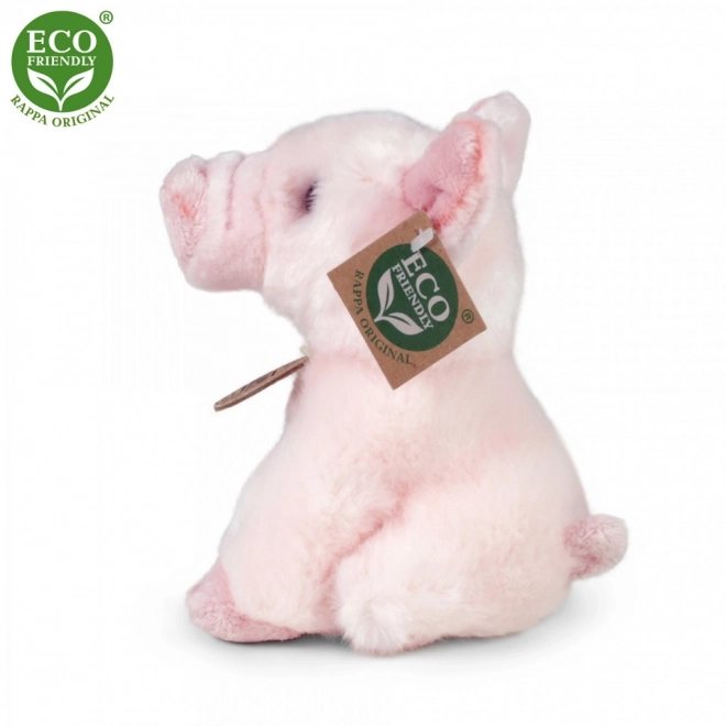 Maialino di peluche 16 cm ecologico