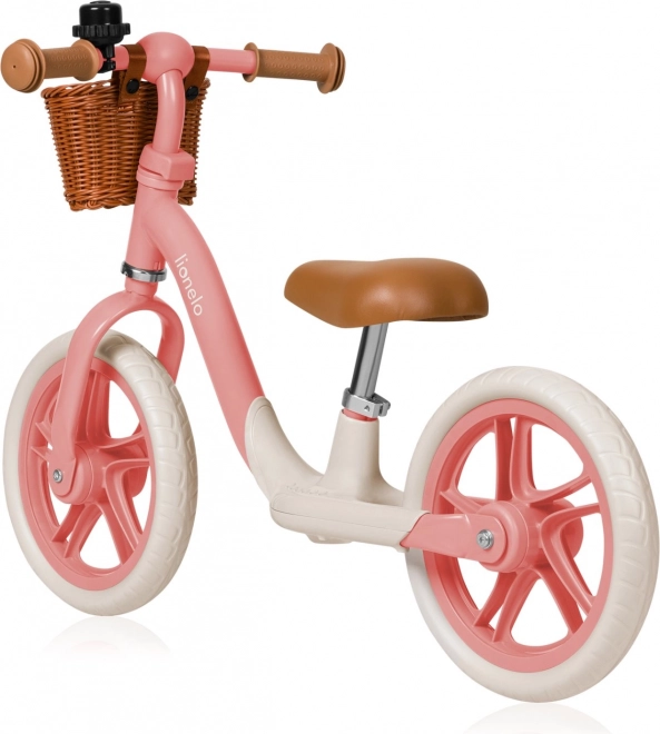 Bicicletta senza pedali per bambini rosa Alex di Lionelo