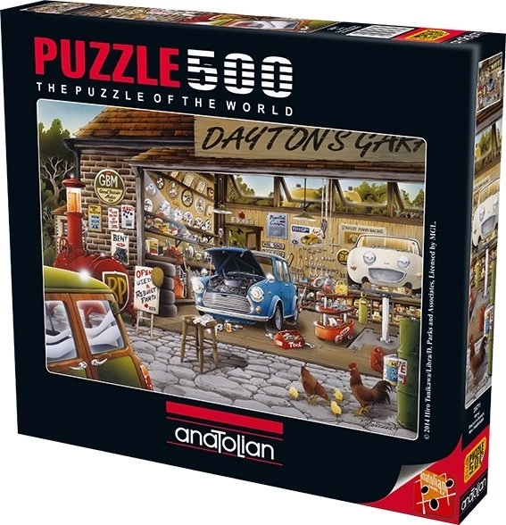 Puzzle autofficina Daytona 500 pezzi