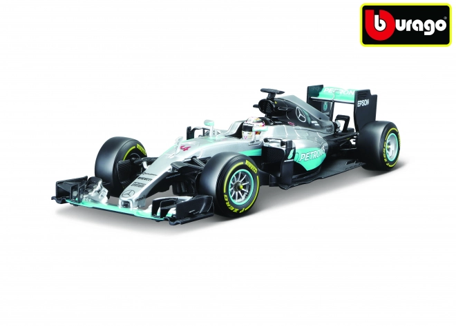 Mercedes Petronas W07 Hybrid 2016 di Bburago in scala 1:18