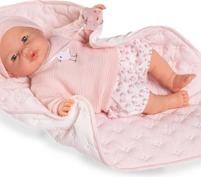 Bambola che chiude gli occhi neonato Antonio Juan con suoni - 37 cm