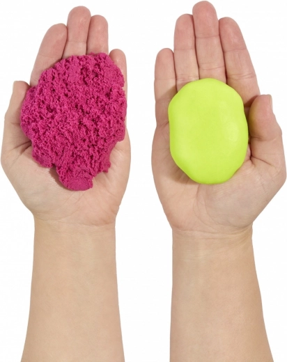 Pasta che non secca mai e sabbia modellabile