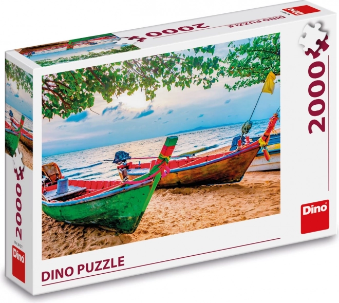 Puzzle Barche da Pesca 2000 Pezzi