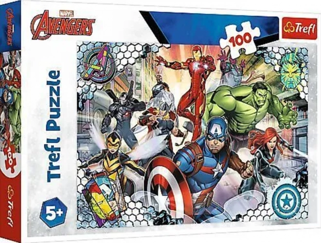 Puzzle 100 pezzi Famosi Avengers