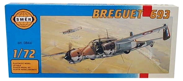 Modello scala 1:72 Breguet 693