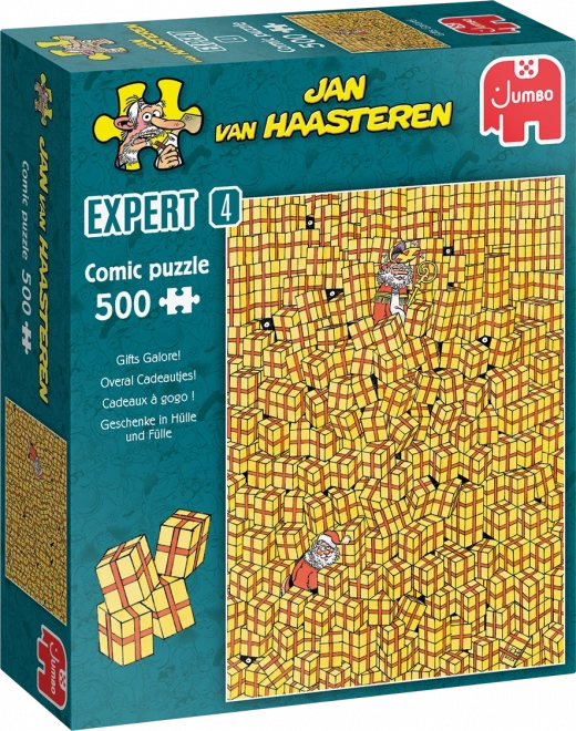 Puzzle JUMBO Expert 4: Regalo a Sorpresa 500 pezzi