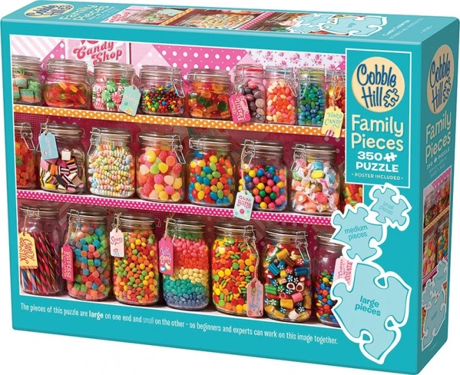 Puzzle Familiare Poliziotto con Dolci 350 Pezzi