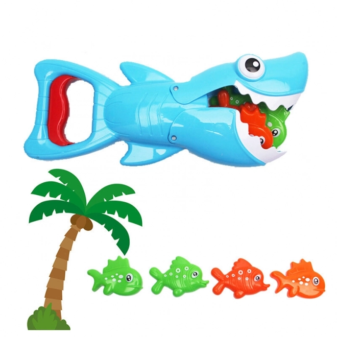 Set da bagno squalo cacciatore di pesciolini
