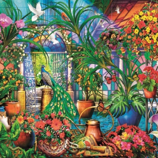 Puzzle Clementoni Guardiani del vetro 500 pezzi
